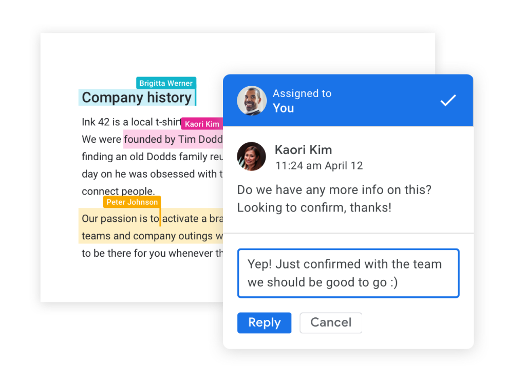google workspace features