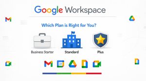 Google Workspace Business Starter vs Standard vs Plus